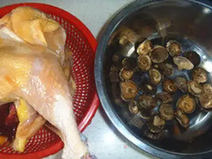 Make Chicken mushrooms step 0