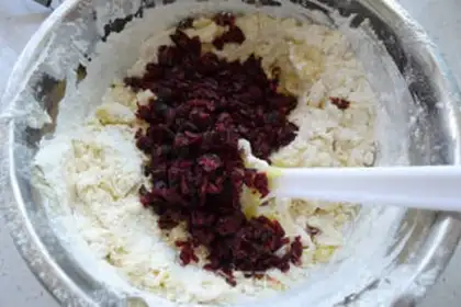 Make Cranberry cookies step 6