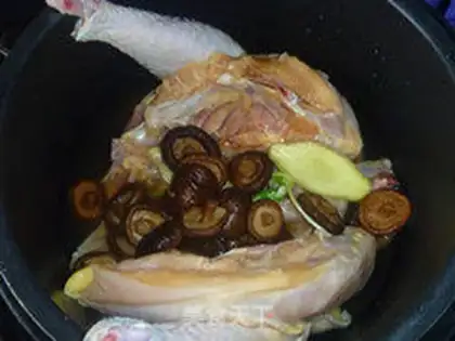 Make Chicken mushrooms step 2