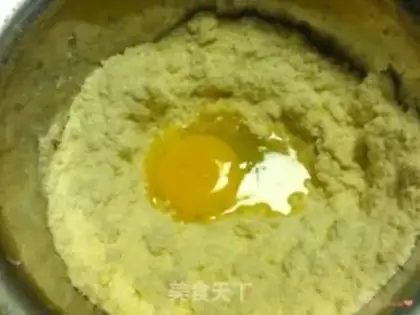 Make Cheese ham onion scone step 3