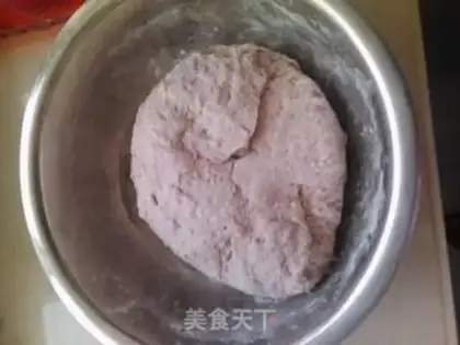 Make Double-coloured buns step 2