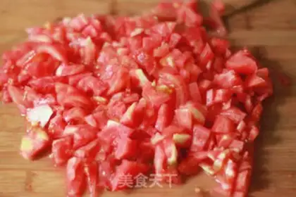 Make Tomato fish tofu step 4