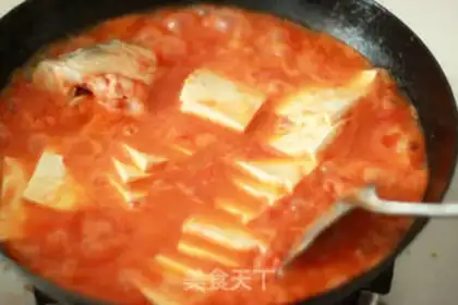Make Tomato fish tofu step 6