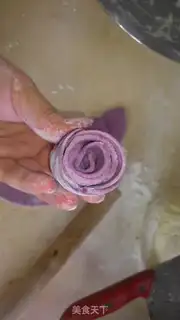 Make Potato roses step 8