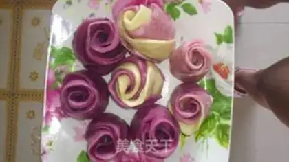 Make Potato roses step 10