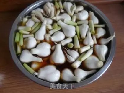 Make Pickle garlic step 2