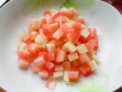 Make A watermelon step 1