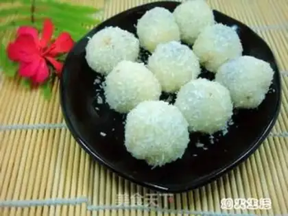 Make Snowflake rice step 5
