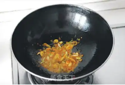 Make Sour soup needle, fat cow step 4