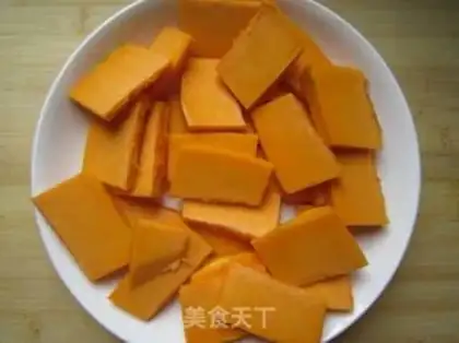 Make Coconut pumpkin rice step 3