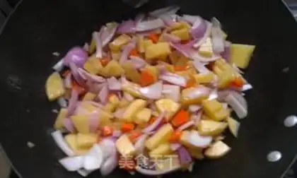 Make Curry chicken step 7