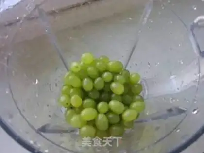 Make Grape ice cream step 1