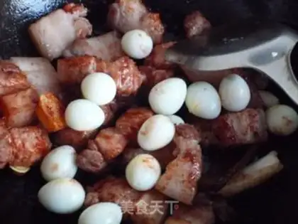 Make Quail egg step 7