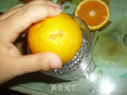 Make Orange jelly step 1
