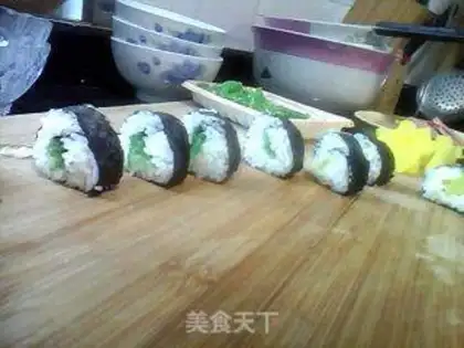 Make All kinds of sushi step 3