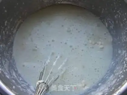 Make Grape ice cream step 4