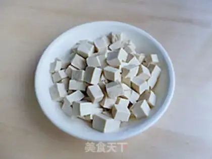 Make Three fresh tofu step 2