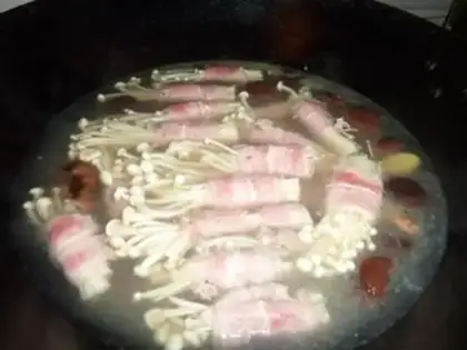 Make Sour soup, fat cow step 6