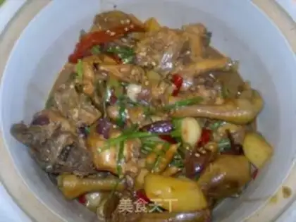 Make Xinjiang chicken step 6