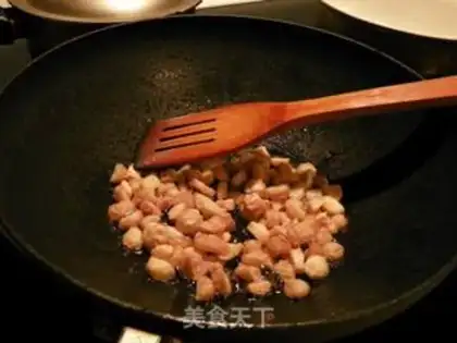 Make Bean radish step 1