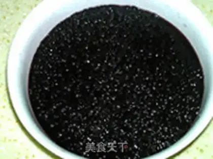 Make Black date cake step 1
