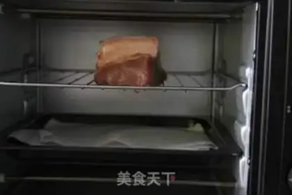 Make Honey sauce and roast meat step 4