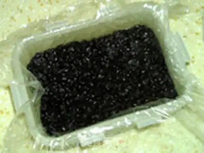 Make Black date cake step 7