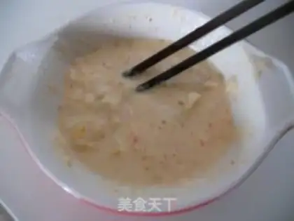 Make Pickle pancakes step 1