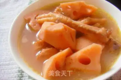 Make I used to cook the lotus step 3