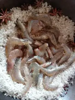 Make Salt shrimp step 3
