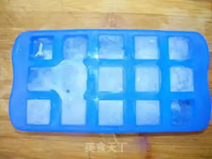 Make Red bean iceberg step 0
