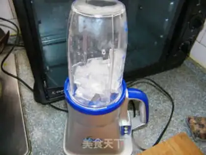 Make Red bean iceberg step 1