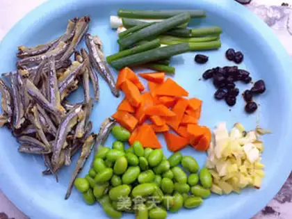 Make ♪ Fish-dried beans ♪ step 1