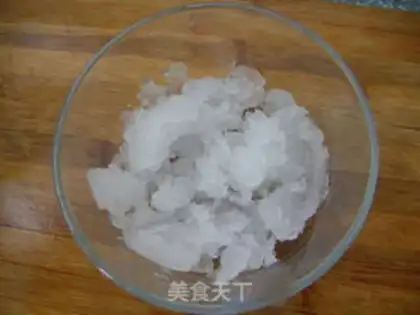 Make Red bean iceberg step 2