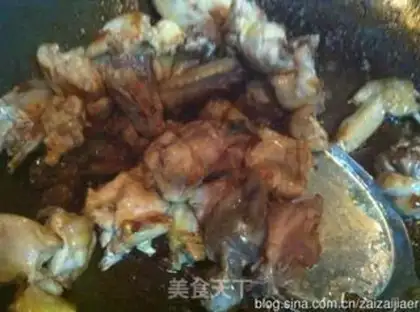 Make Spicy, dry chicken step 2