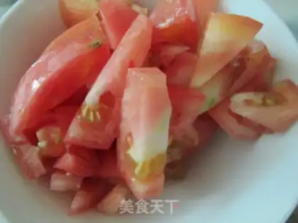 Make Tomato tofu step 0