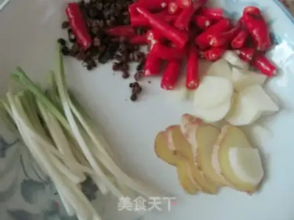 Make Tomato tofu step 1