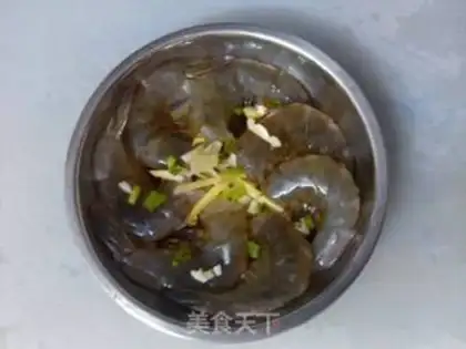 Make Garlic shrimp step 2