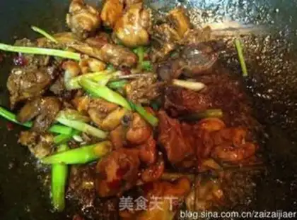 Make Spicy, dry chicken step 5