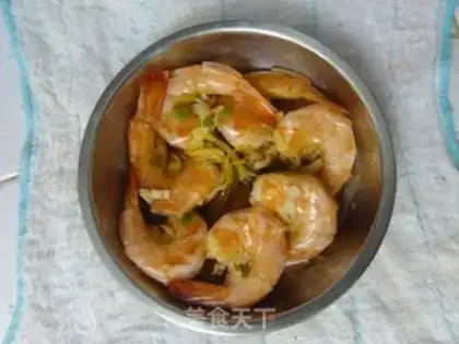 Make Garlic shrimp step 4
