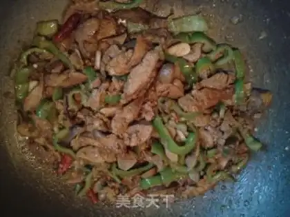 Make Chicken liver peppers step 8