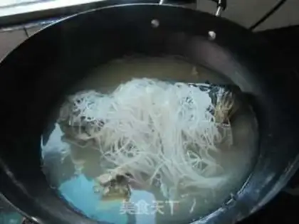 Make Fish head soup for water-purification fans step 6