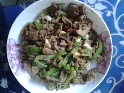 Make Chicken liver peppers step 9