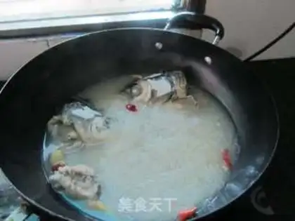 Make Fish head soup for water-purification fans step 7