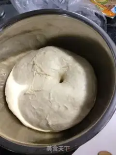 Make Ham cheeseburger step 1