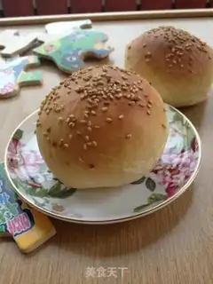Make Ham cheeseburger step 3