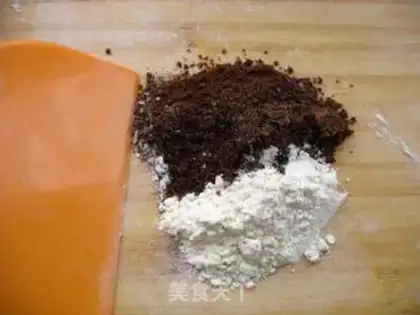 Make Red sugar pancakes step 2