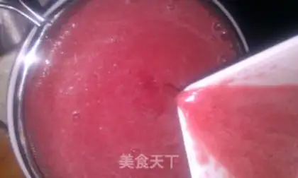 Make Double watermelon cream step 3