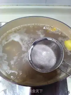 Make Lotus pig belly soup step 5