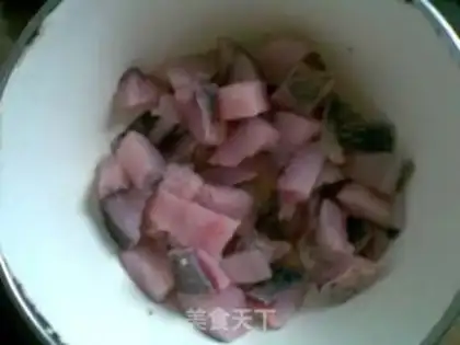 Make Porridge mushrooms, fried fish step 4